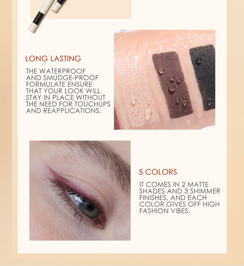 Waterproof eyeliner without smudge