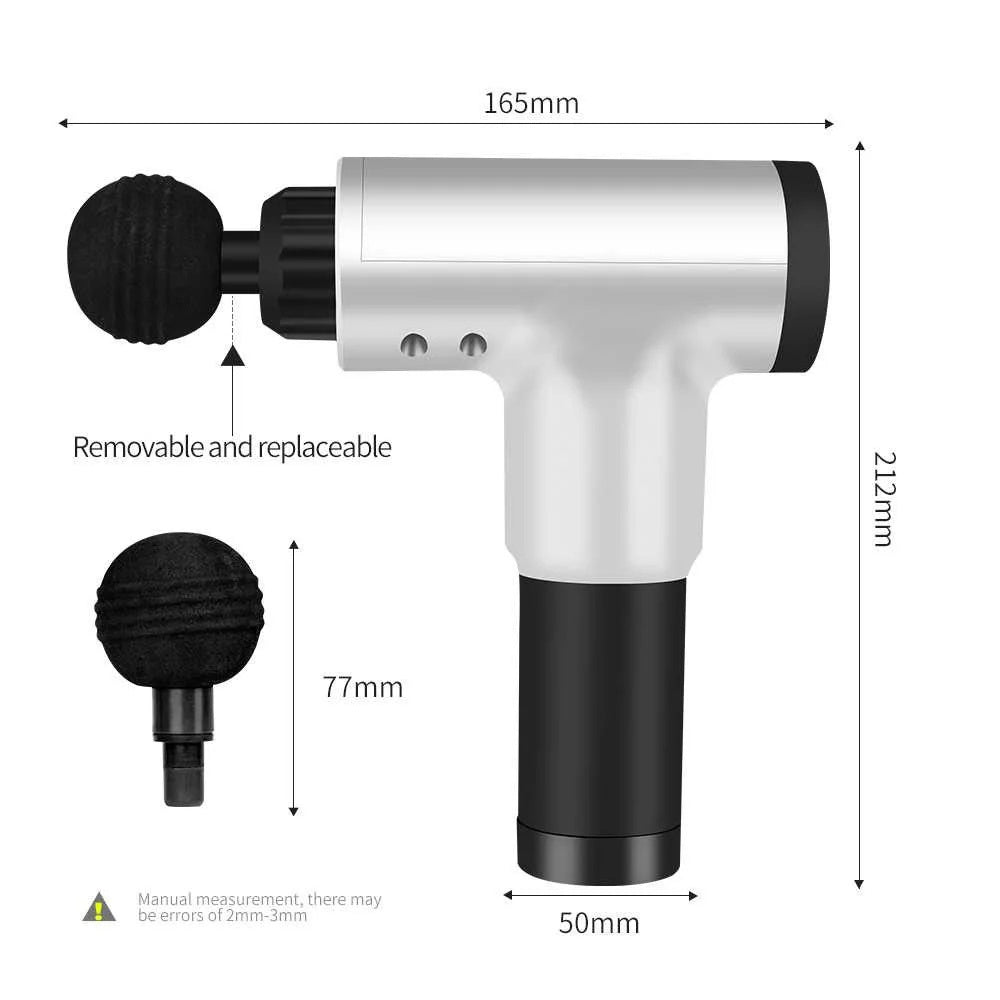 Wireless Myosfacial Massager Smart Facial Gun Bivolt