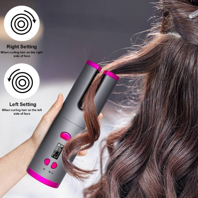 Curling Iron USB Wireless Multifunctional Charging Curler