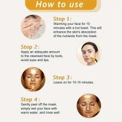 Gold Tearing Facial Mask